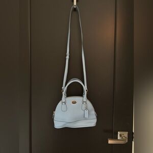 Coach Elegant Light Blue Handbag